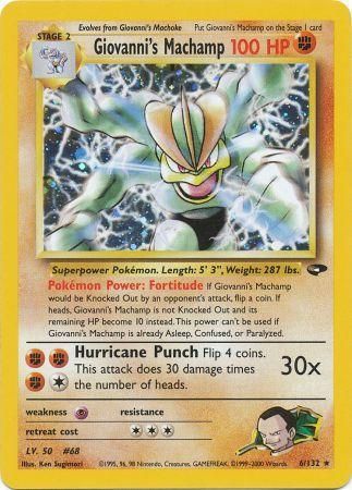 Giovanni's Machamp (6/132) [Gym Challenge Unlimited] | Game Master's Emporium (The New GME)