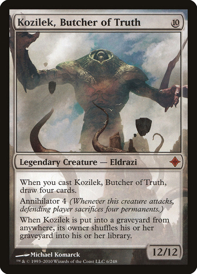 Kozilek, Butcher of Truth [Rise of the Eldrazi] | Game Master's Emporium (The New GME)