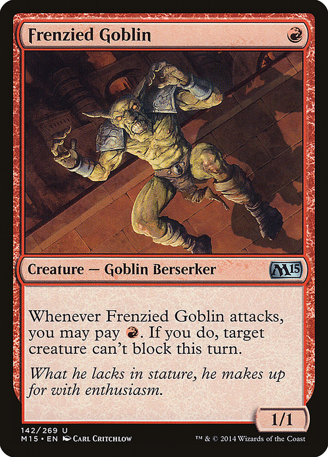 Frenzied Goblin [Magic 2015] | Game Master's Emporium (The New GME)