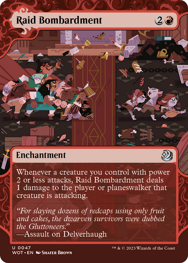 Raid Bombardment [Wilds of Eldraine: Enchanting Tales] | Game Master's Emporium (The New GME)
