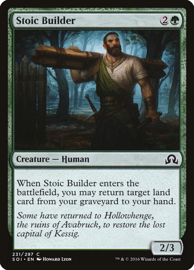 Stoic Builder [Shadows over Innistrad] | Game Master's Emporium (The New GME)
