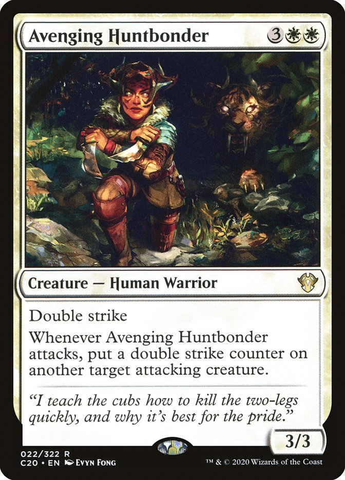 Avenging Huntbonder [Commander 2020] | Game Master's Emporium (The New GME)