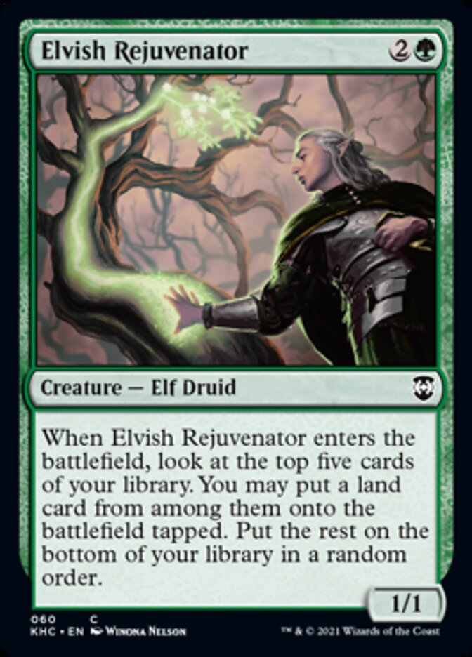 Elvish Rejuvenator [Kaldheim Commander] | Game Master's Emporium (The New GME)