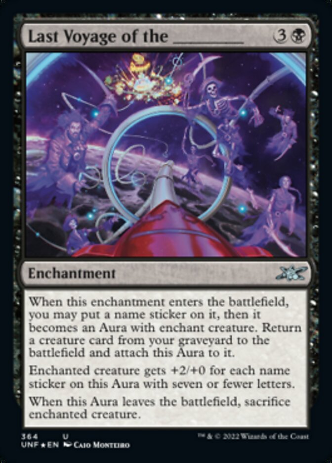 Last Voyage of the _____ (Galaxy Foil) [Unfinity] | Game Master's Emporium (The New GME)