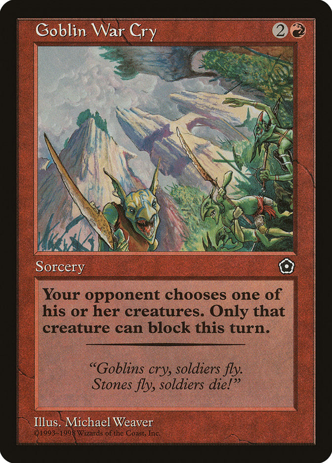 Goblin War Cry [Portal Second Age] | Game Master's Emporium (The New GME)