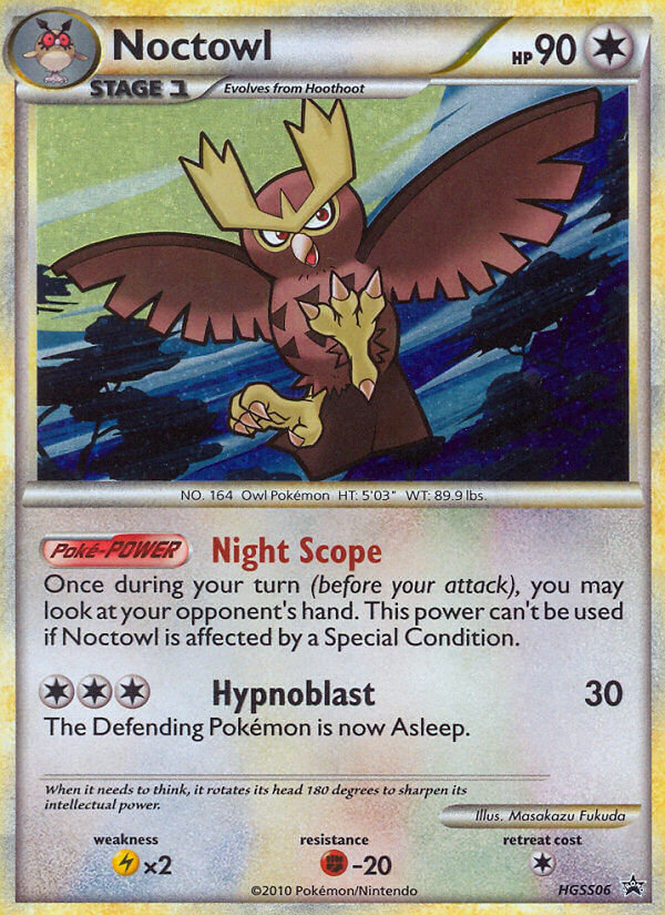 Noctowl (HGSS06) [HeartGold & SoulSilver: Black Star Promos] | Game Master's Emporium (The New GME)