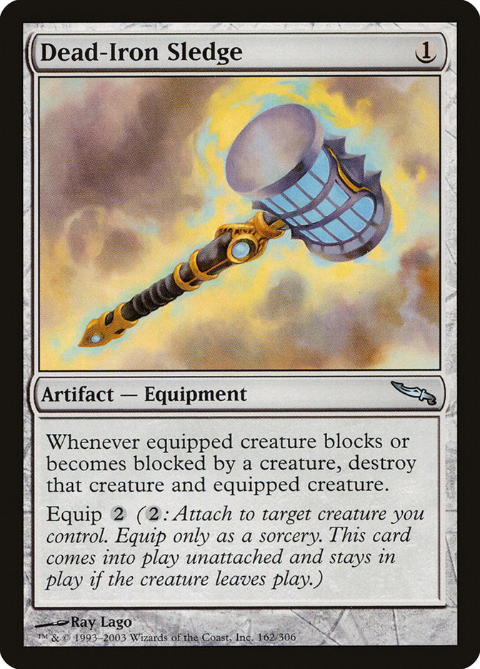 Dead-Iron Sledge [Mirrodin] | Game Master's Emporium (The New GME)