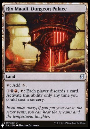 Rix Maadi, Dungeon Palace [The List] | Game Master's Emporium (The New GME)