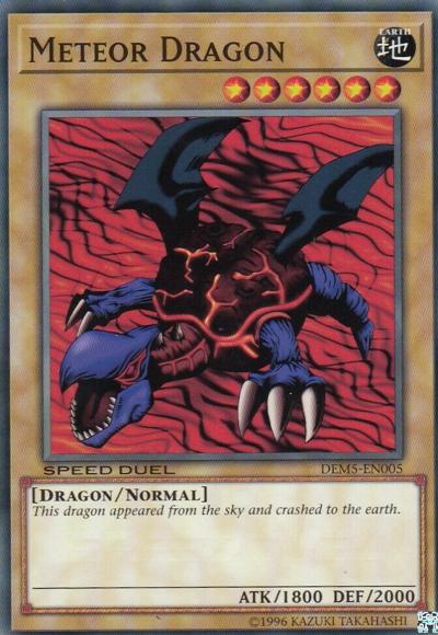 Meteor Dragon [DEM5-EN005] Common | Game Master's Emporium (The New GME)