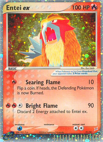 Entei ex (91/95) [EX: Team Magma vs Team Aqua] | Game Master's Emporium (The New GME)