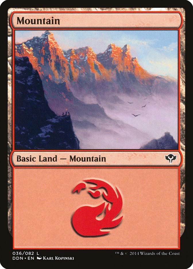 Mountain (36) [Duel Decks: Speed vs. Cunning] | Game Master's Emporium (The New GME)