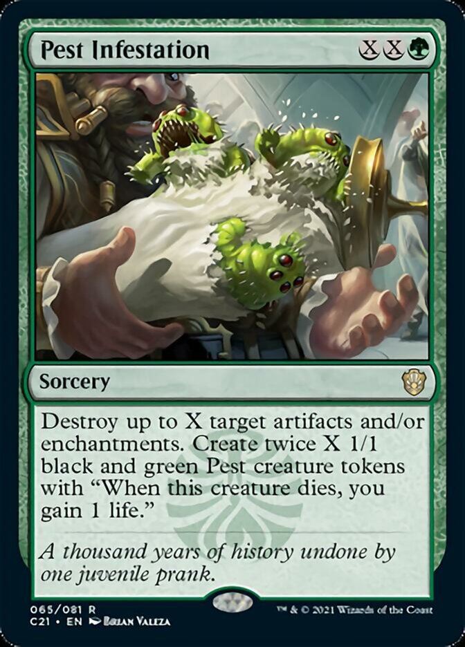 Pest Infestation [Commander 2021] | Game Master's Emporium (The New GME)