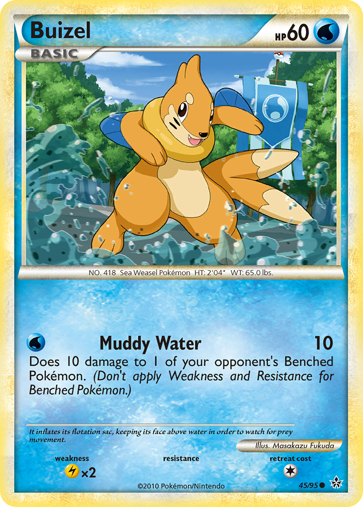 Buizel (45/95) [HeartGold & SoulSilver: Unleashed] | Game Master's Emporium (The New GME)