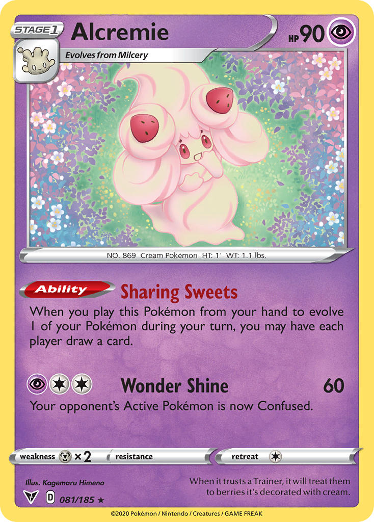 Alcremie (081/185) [Sword & Shield: Vivid Voltage] | Game Master's Emporium (The New GME)