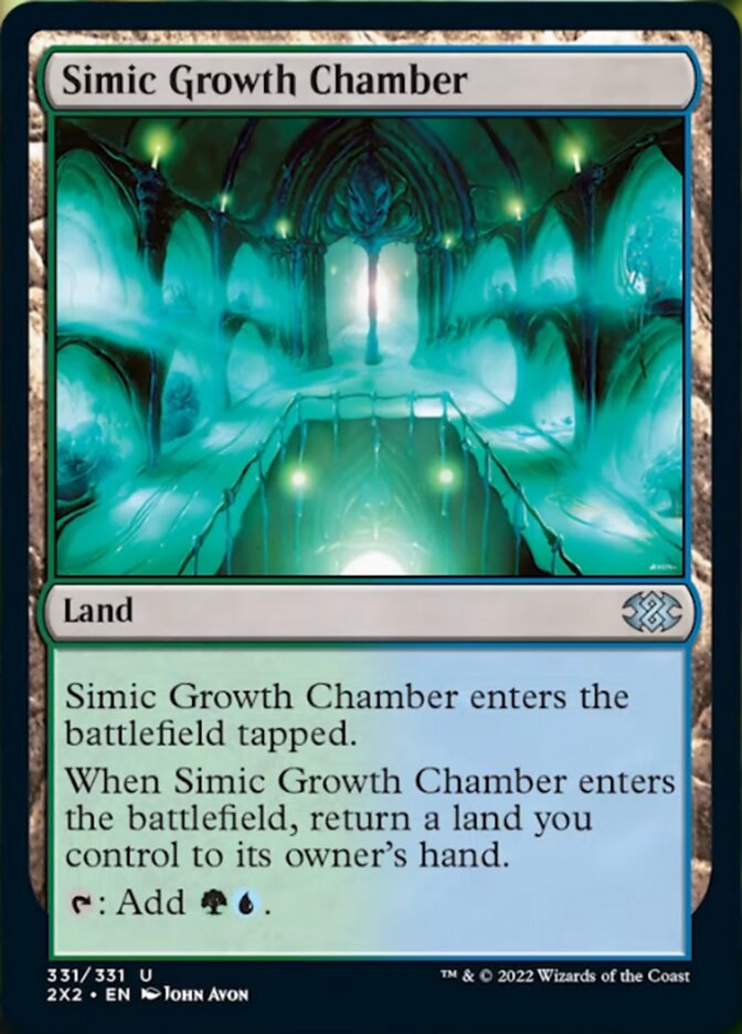 Simic Growth Chamber [Double Masters 2022] | Game Master's Emporium (The New GME)