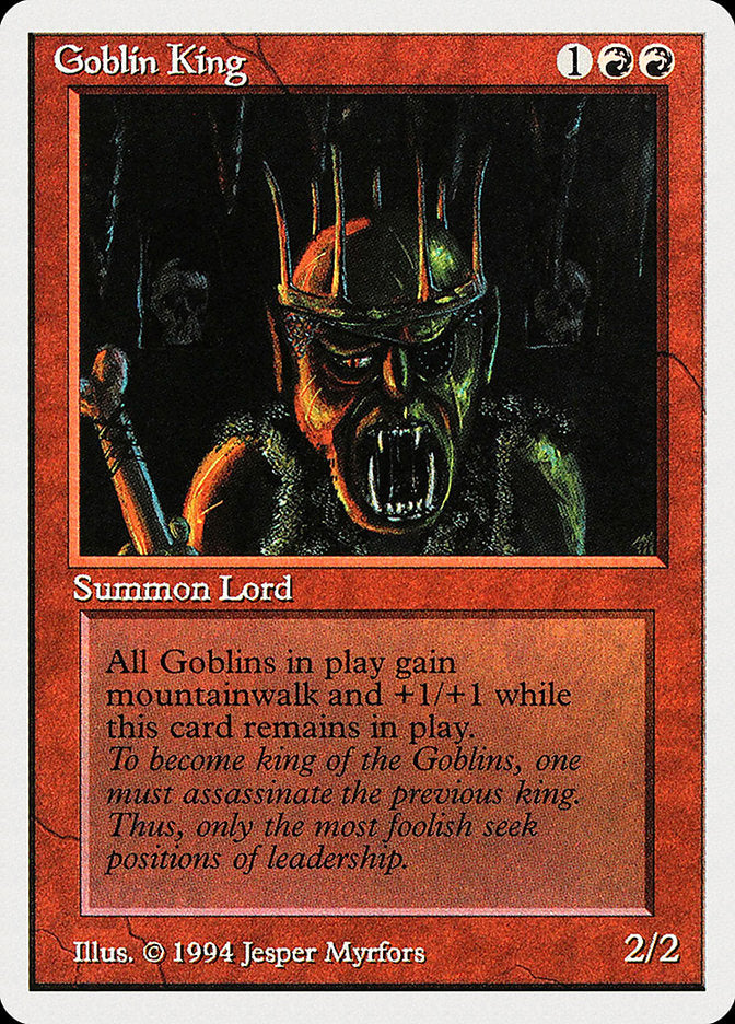 Goblin King [Summer Magic / Edgar] | Game Master's Emporium (The New GME)