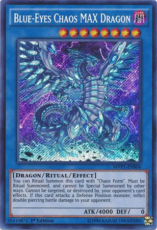 Blue-Eyes Chaos MAX Dragon [MVP1-ENS04] Secret Rare | Game Master's Emporium (The New GME)