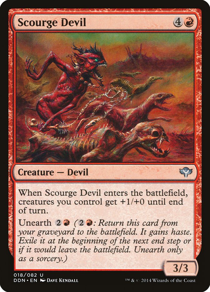 Scourge Devil [Duel Decks: Speed vs. Cunning] | Game Master's Emporium (The New GME)
