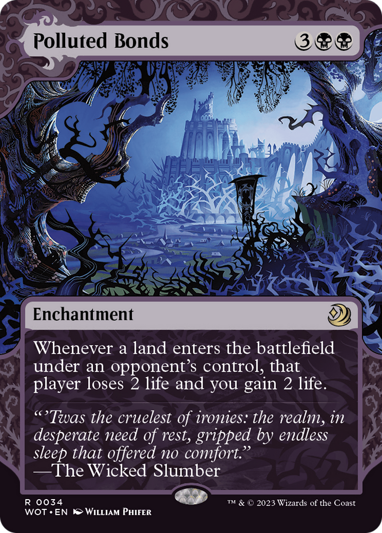 Polluted Bonds [Wilds of Eldraine: Enchanting Tales] | Game Master's Emporium (The New GME)