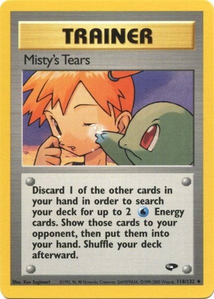 Misty's Tears (118/132) [Gym Challenge Unlimited] | Game Master's Emporium (The New GME)