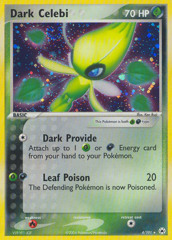 Dark Celebi (4/101) [EX: Hidden Legends] | Game Master's Emporium (The New GME)