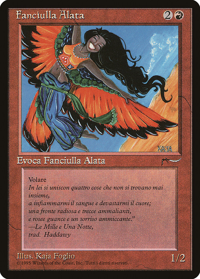 Bird Maiden (Italian) - "Fanciulla Alata" [Rinascimento] | Game Master's Emporium (The New GME)
