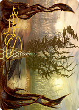 Thornglint Bridge Art Card (Gold-Stamped Signature) [Modern Horizons 2 Art Series] | Game Master's Emporium (The New GME)