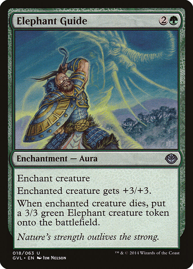Elephant Guide (Garruk vs. Liliana) [Duel Decks Anthology] | Game Master's Emporium (The New GME)