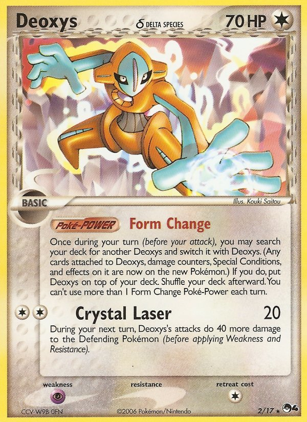 Deoxys (2/17) (Delta Species) [POP Series 4] | Game Master's Emporium (The New GME)