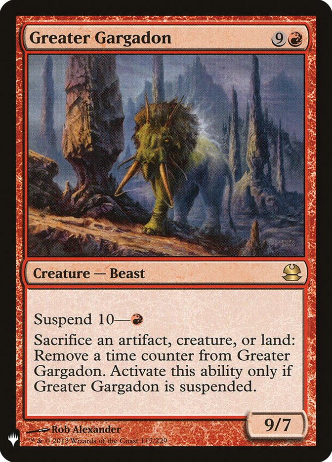 Greater Gargadon [Mystery Booster] | Game Master's Emporium (The New GME)