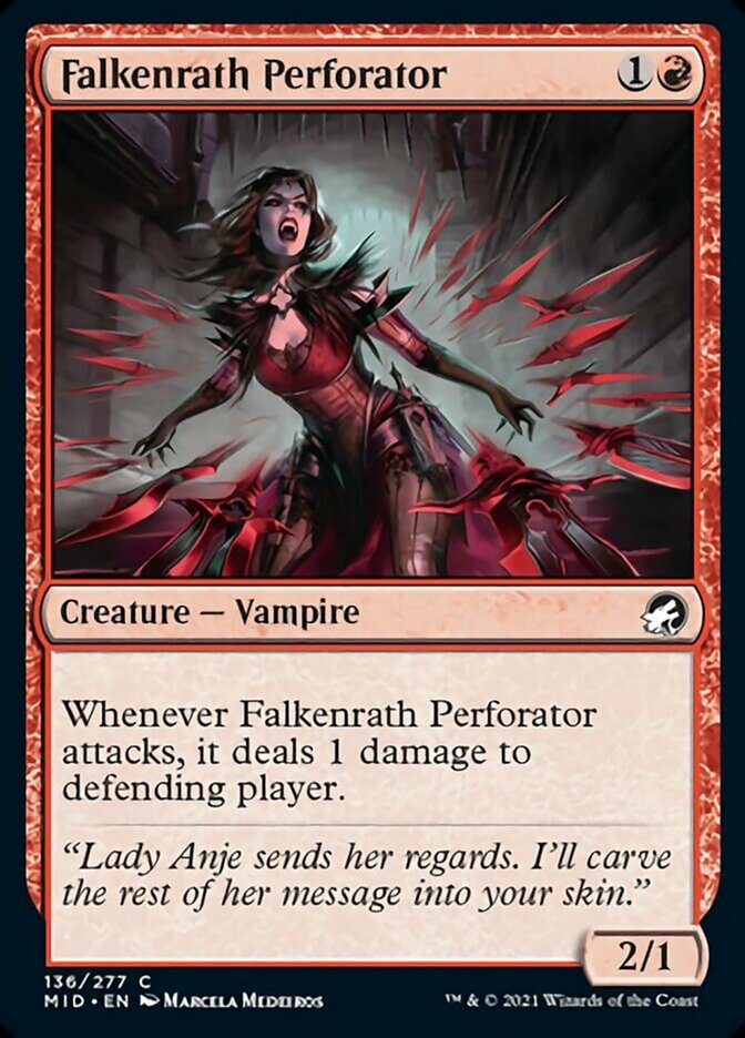 Falkenrath Perforator [Innistrad: Midnight Hunt] | Game Master's Emporium (The New GME)