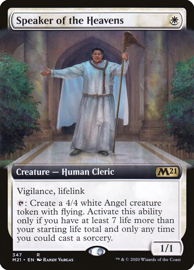Speaker of the Heavens (Extended Art) [Core Set 2021] | Game Master's Emporium (The New GME)