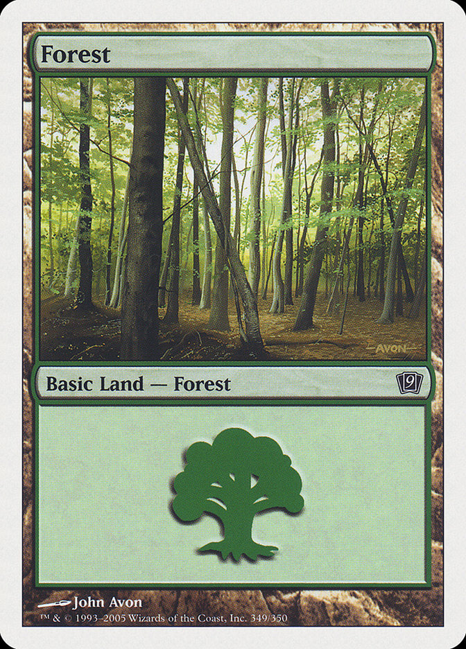 Forest (349) [Ninth Edition] | Game Master's Emporium (The New GME)