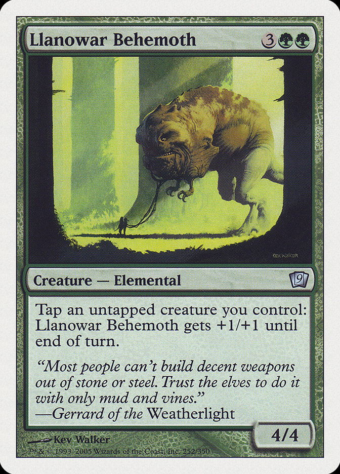 Llanowar Behemoth [Ninth Edition] | Game Master's Emporium (The New GME)