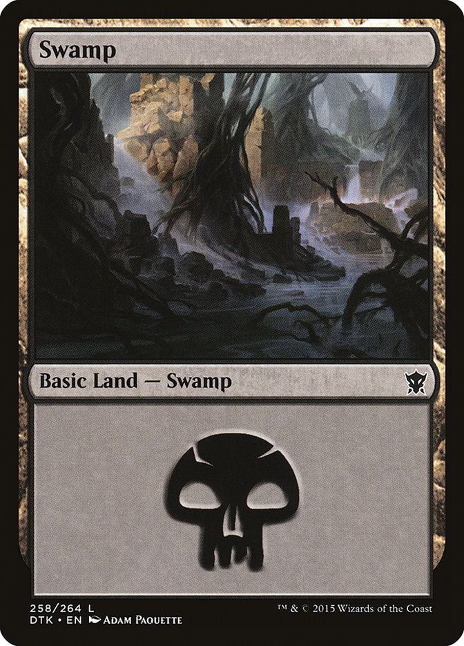 Swamp (258) [Dragons of Tarkir] | Game Master's Emporium (The New GME)