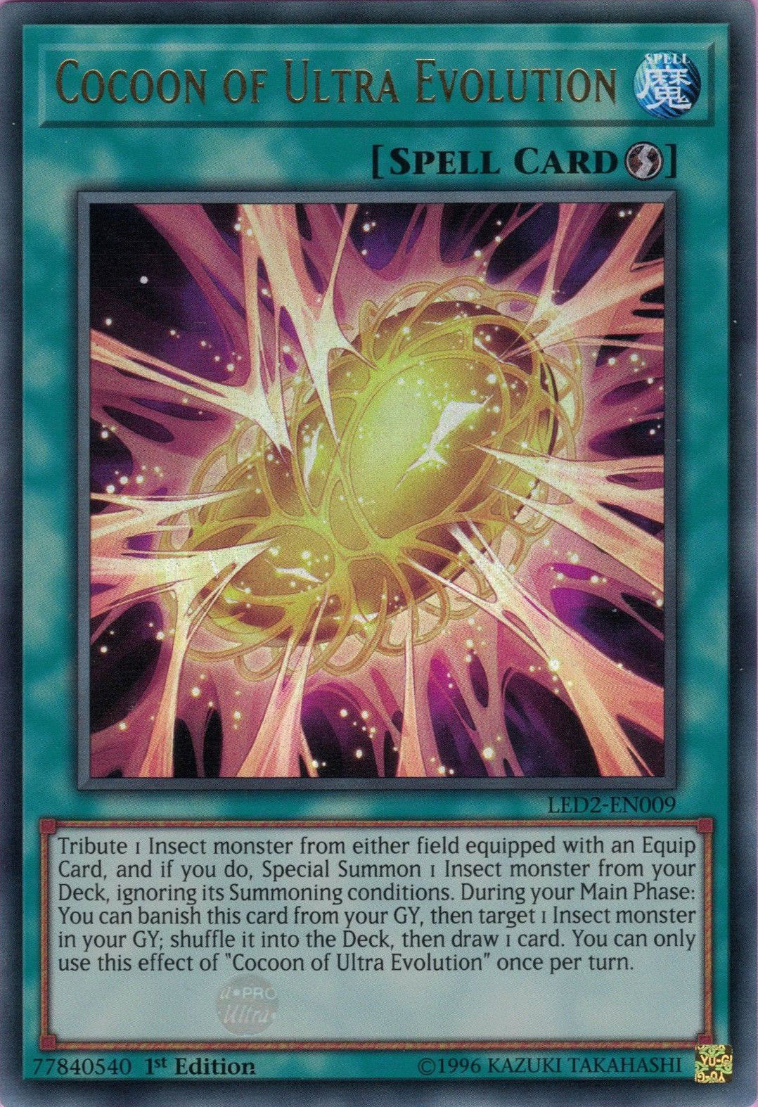 Cocoon of Ultra Evolution [LED2-EN009] Ultra Rare | Game Master's Emporium (The New GME)