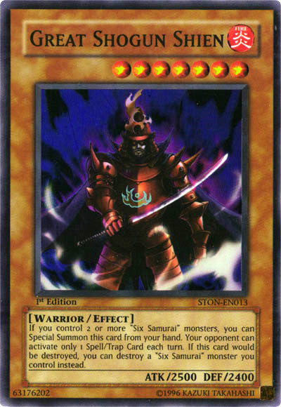 Great Shogun Shien [STON-EN013] Super Rare | Game Master's Emporium (The New GME)