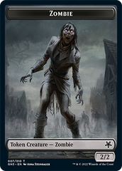 Zombie // Angel Double-Sided Token [Game Night: Free-for-All Tokens] | Game Master's Emporium (The New GME)