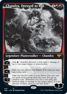 Chandra, Dressed to Kill [Innistrad: Double Feature] | Game Master's Emporium (The New GME)