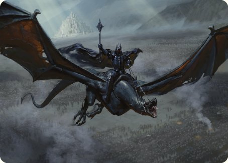 Lord of the Nazgul Art Card [The Lord of the Rings: Tales of Middle-earth Art Series] | Game Master's Emporium (The New GME)