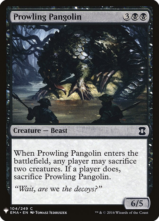 Prowling Pangolin [Mystery Booster] | Game Master's Emporium (The New GME)