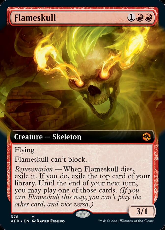 Flameskull (Extended Art) [Dungeons & Dragons: Adventures in the Forgotten Realms] | Game Master's Emporium (The New GME)
