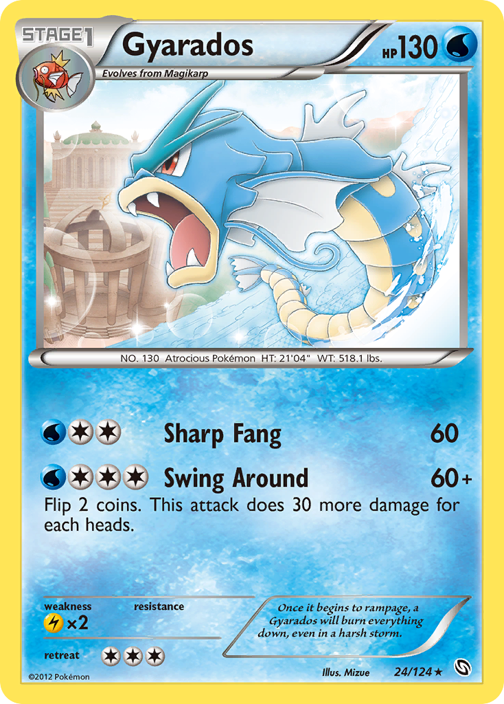 Gyarados (24/124) [Black & White: Dragons Exalted] | Game Master's Emporium (The New GME)