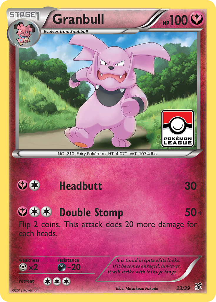 Granbull (23/39) [XY: Kalos Starter Set] | Game Master's Emporium (The New GME)