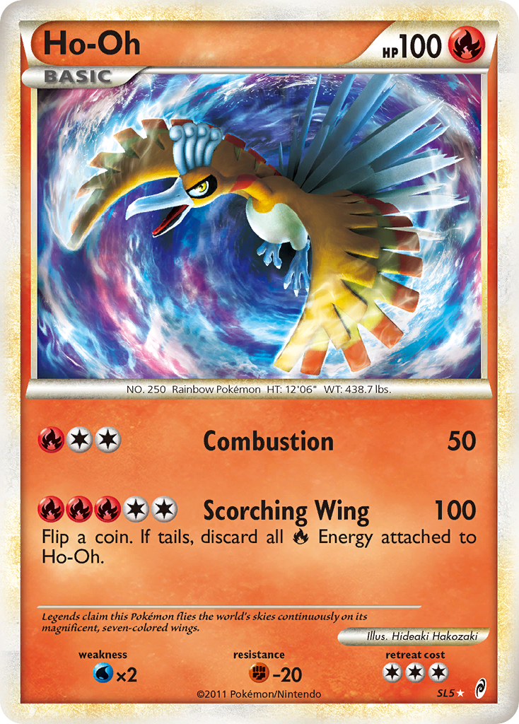 Ho-Oh (SL5) [HeartGold & SoulSilver: Call of Legends] | Game Master's Emporium (The New GME)