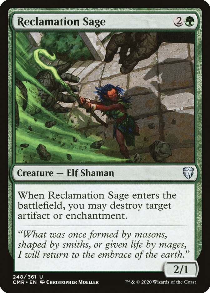 Reclamation Sage (248) [Commander Legends] | Game Master's Emporium (The New GME)