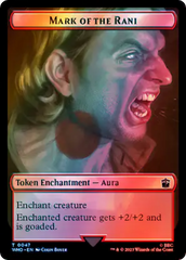 Human (0037) // Mark of the Rani Double-Sided Token (Surge Foil) [Doctor Who Tokens] | Game Master's Emporium (The New GME)