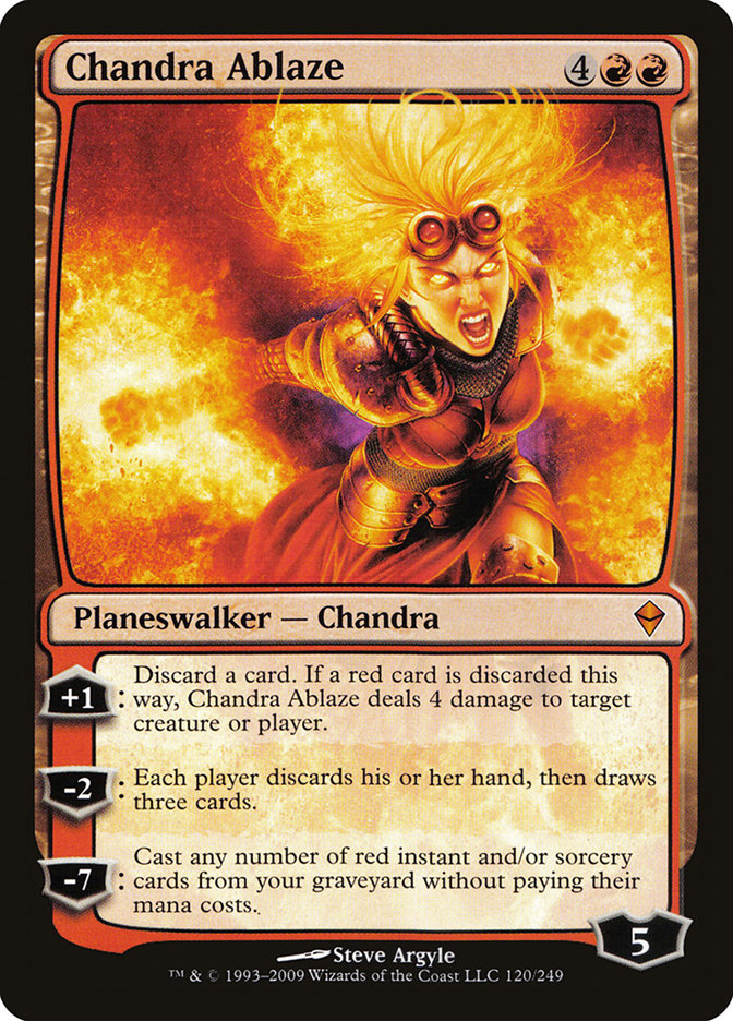 Chandra Ablaze [Zendikar] | Game Master's Emporium (The New GME)