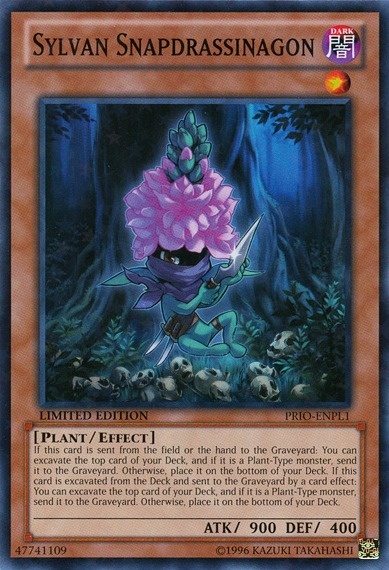 Sylvan Snapdrassinagon [PRIO-ENPL1] Starfoil Rare | Game Master's Emporium (The New GME)