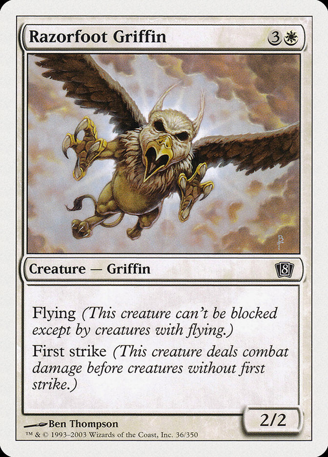 Razorfoot Griffin [Eighth Edition] | Game Master's Emporium (The New GME)